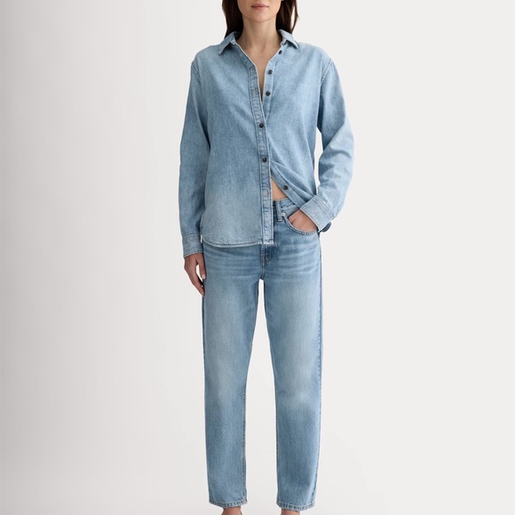 Everlane Relaxed Straight Fit Jeans - Picture 5 of 7